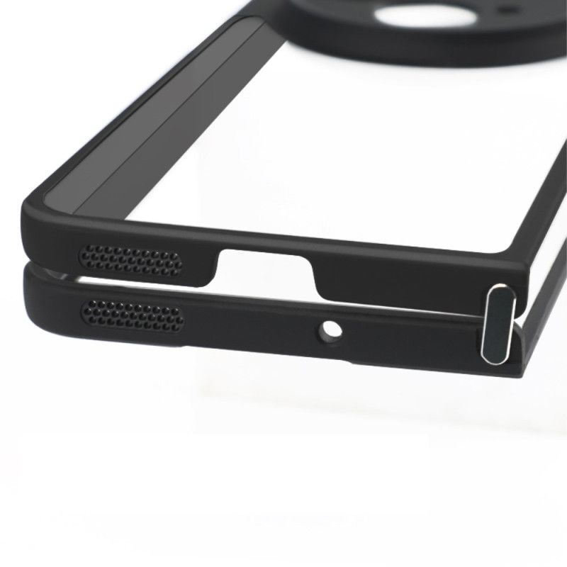 Kryt Na Oppo Find N3 Průhledný S Černým Okrajem