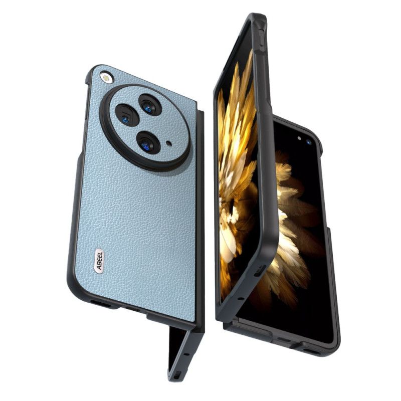 Kryt Oppo Find N3 Přírodní Liči Kůže Abeel