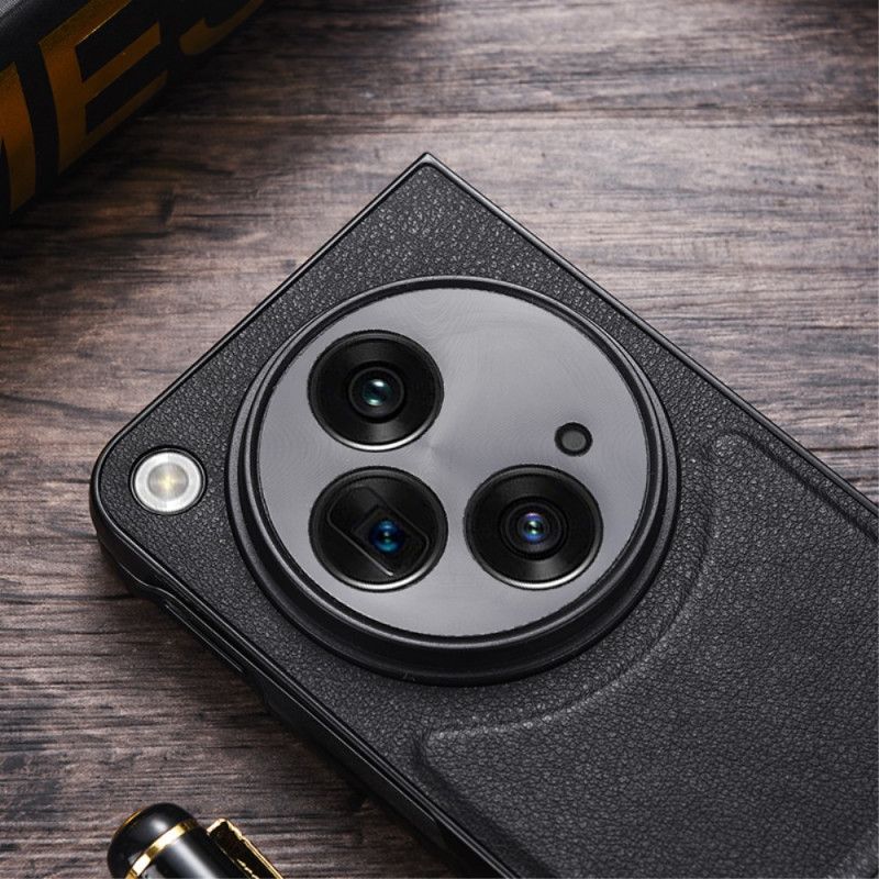 Kryt Oppo Find N3 Umělá Kůže Se Stojanem