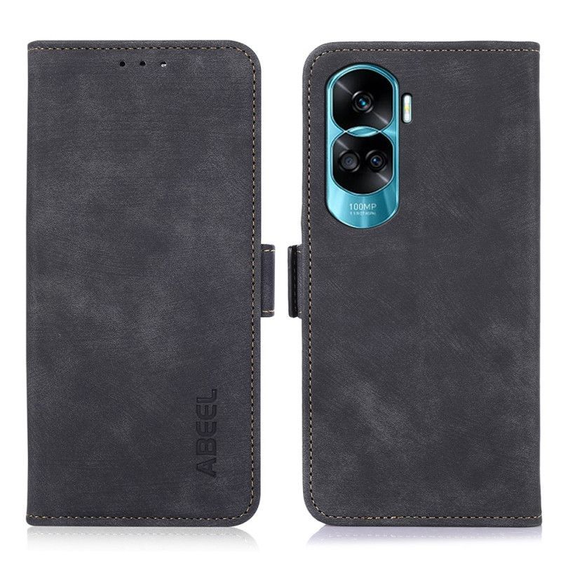 Flipové Pouzdro Na Honor 90 Lite Semišový Styl Abeel