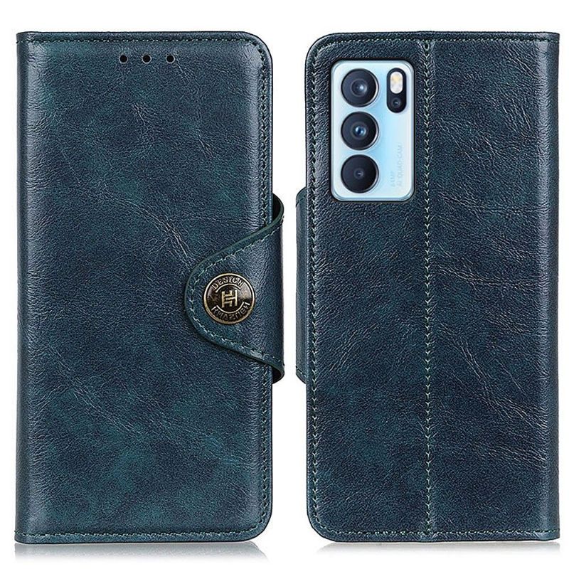 Flipové Pouzdro Na Oppo Reno 6 Pro 5G Khazneh Design Essential