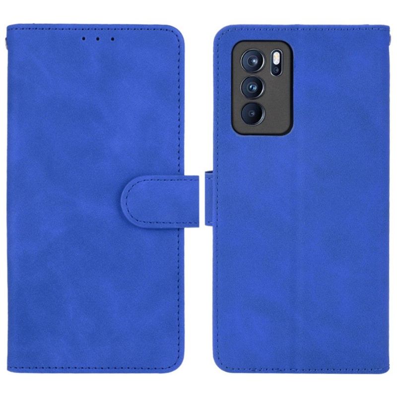 Flipové Pouzdro Na Oppo Reno 6 Pro 5G Měkký Dotek