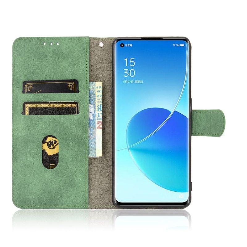 Flipové Pouzdro Na Oppo Reno 6 Pro 5G Měkký Dotek
