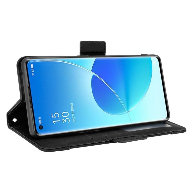 Flipové Pouzdro Na Oppo Reno 6 Pro 5G Premium S Držitelem Karty