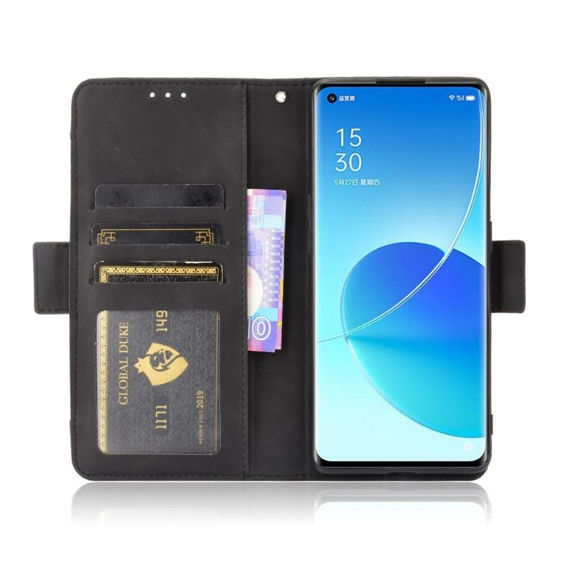 Flipové Pouzdro Na Oppo Reno 6 Pro 5G Premium S Držitelem Karty