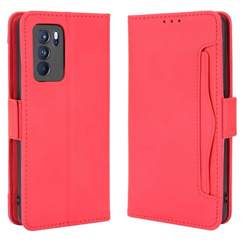 Flipové Pouzdro Na Oppo Reno 6 Pro 5G Premium S Držitelem Karty