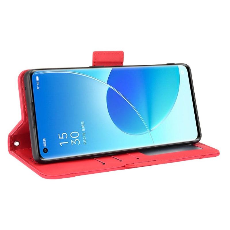 Flipové Pouzdro Na Oppo Reno 6 Pro 5G Premium S Držitelem Karty