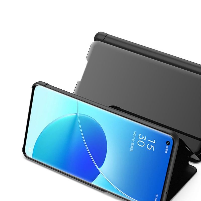 Kryt Na Oppo Reno 6 Pro 5G Flipové Pouzdro Zrcadlový Efekt