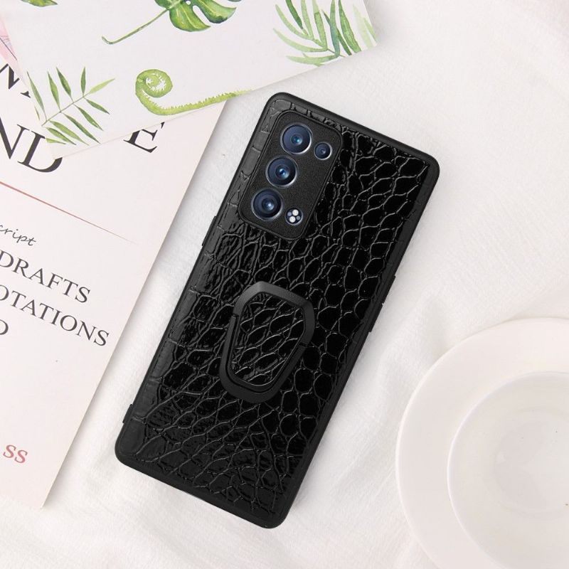 Kryt Na Oppo Reno 6 Pro 5G Funkce Podpory Efektu Croc