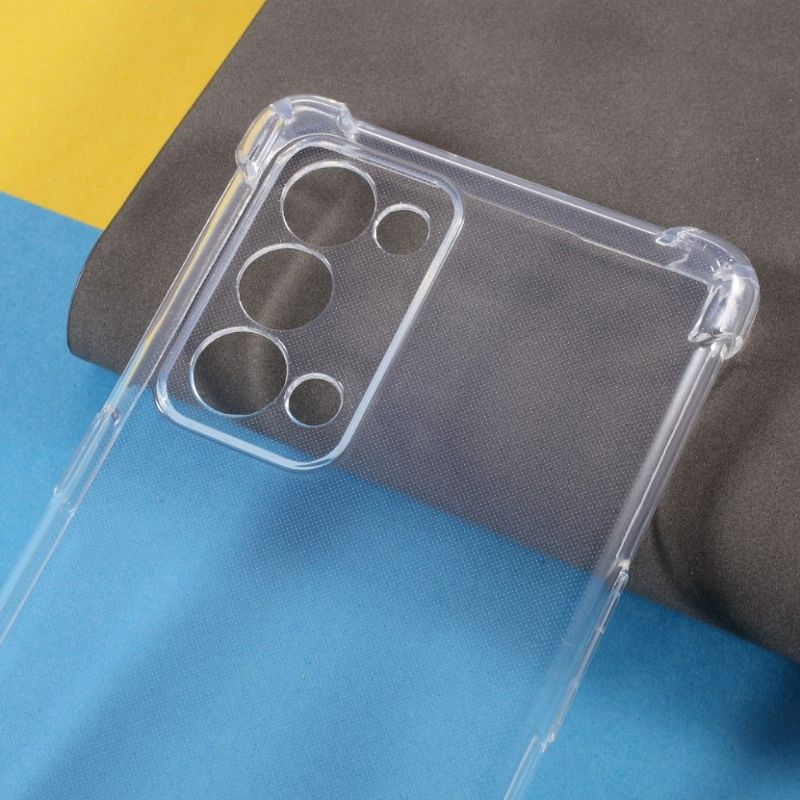 Kryt Na Oppo Reno 6 Pro 5G Průhledné Zesílené Rohy
