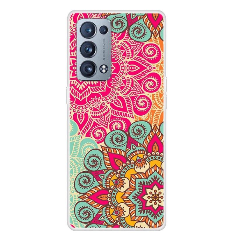 Kryt Na Oppo Reno 6 Pro 5G Retro Mandala