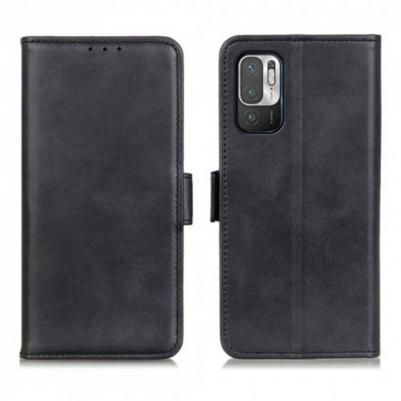 Flipové Pouzdro Na Xiaomi Redmi Note 10 5G Kožené Pouzdro Dvojitá Klapka