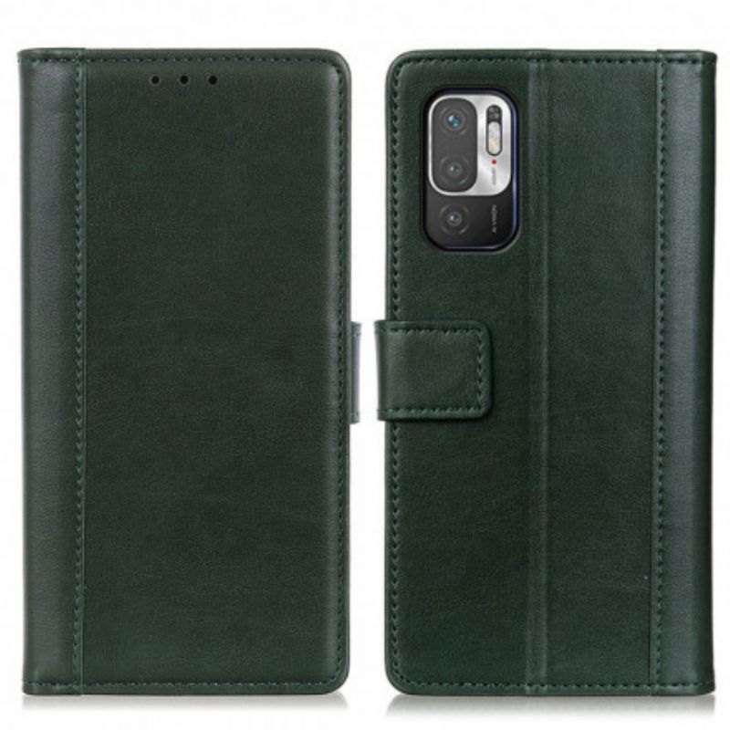 Flipové Pouzdro Na Xiaomi Redmi Note 10 5G Kožený Styling
