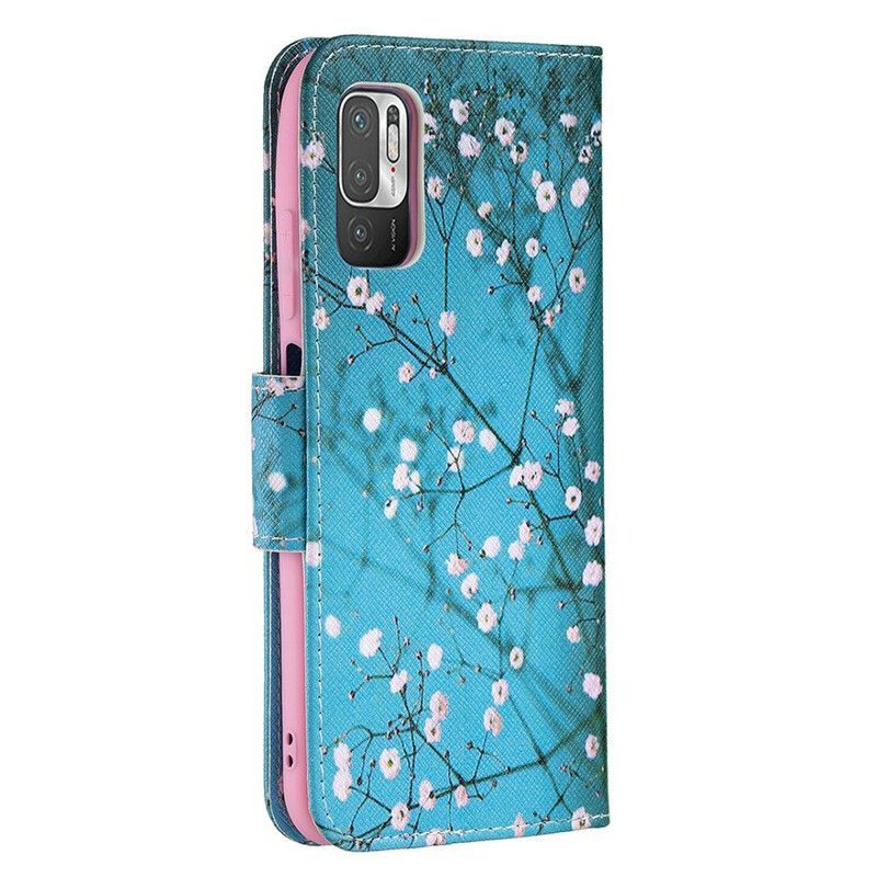 Flipové Pouzdro Na Xiaomi Redmi Note 10 5G Květ Strom