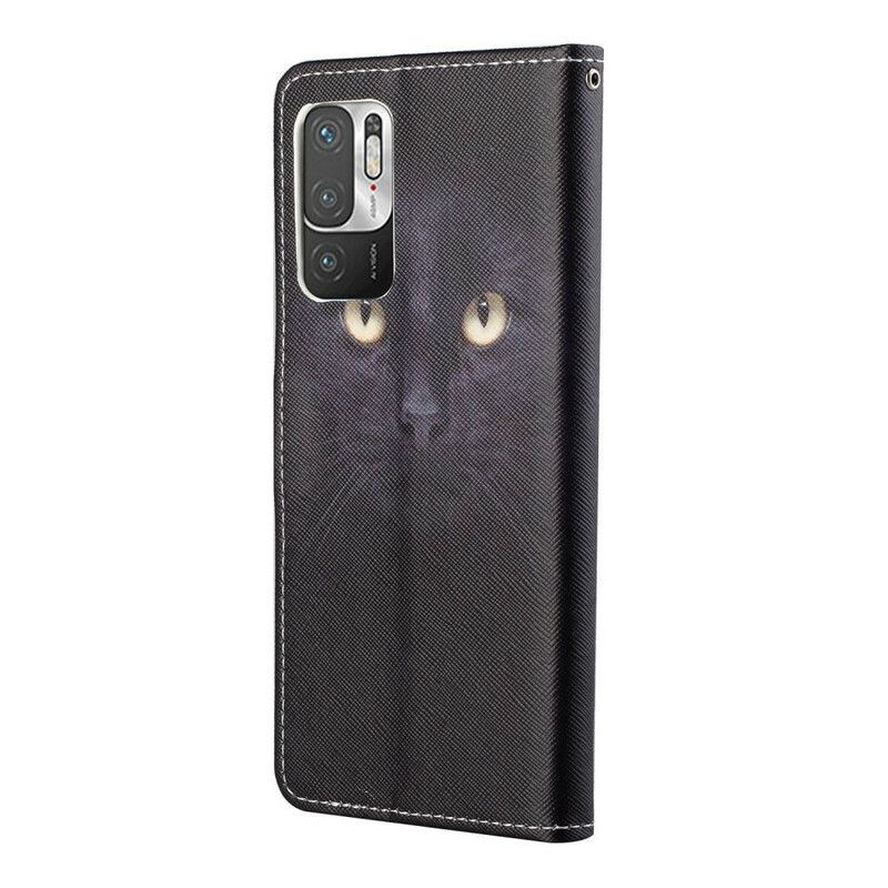 Flipové Pouzdro Na Xiaomi Redmi Note 10 5G Na Lana Strappy Leopard