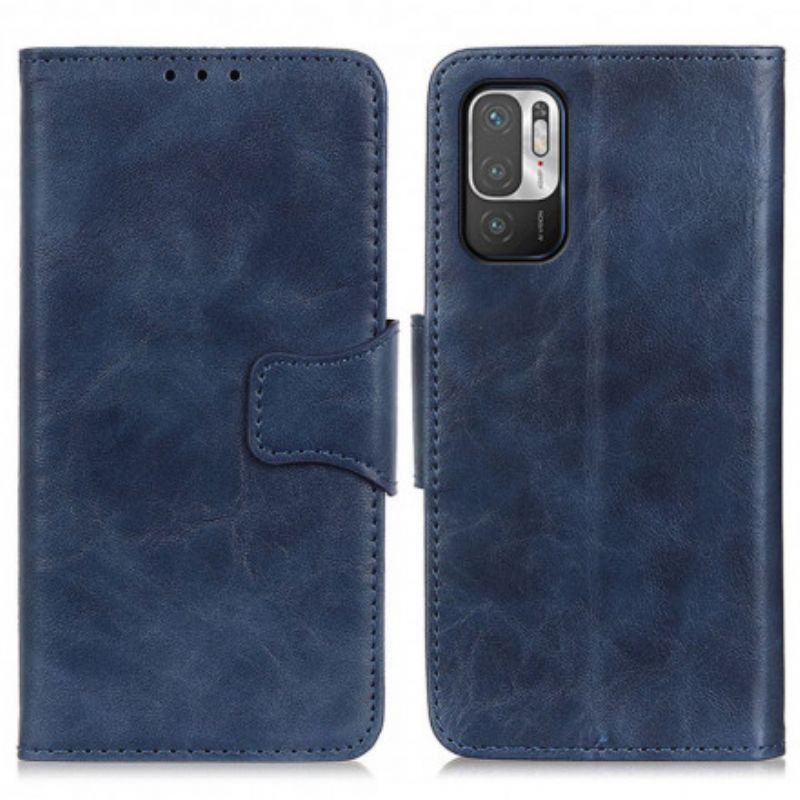 Flipové Pouzdro Na Xiaomi Redmi Note 10 5G Oboustranná Magnetická Spona