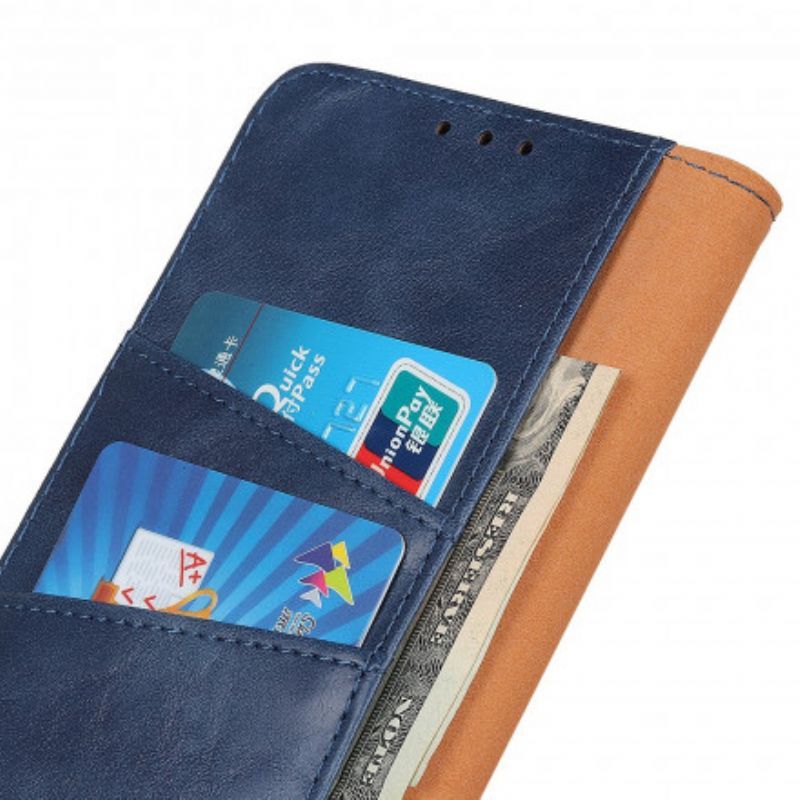 Flipové Pouzdro Na Xiaomi Redmi Note 10 5G Oboustranná Magnetická Spona