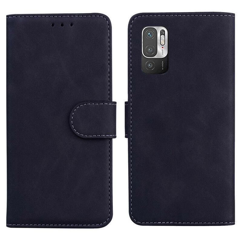 Flipové Pouzdro Na Xiaomi Redmi Note 10 5G Vintage Šití