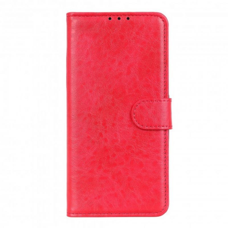 Kožené Pouzdro Na Xiaomi Redmi Note 10 5G Texturovaná Umělá Kůže