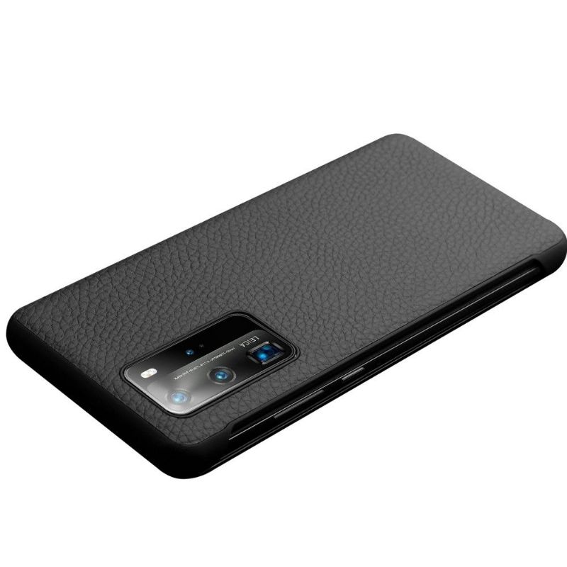 Flipové Pouzdro Na Huawei P40 Pro Kožené Pouzdro Kožené Okno