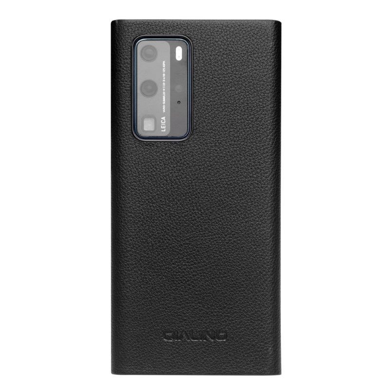 Flipové Pouzdro Na Huawei P40 Pro Kožené Pouzdro Kožené Okno