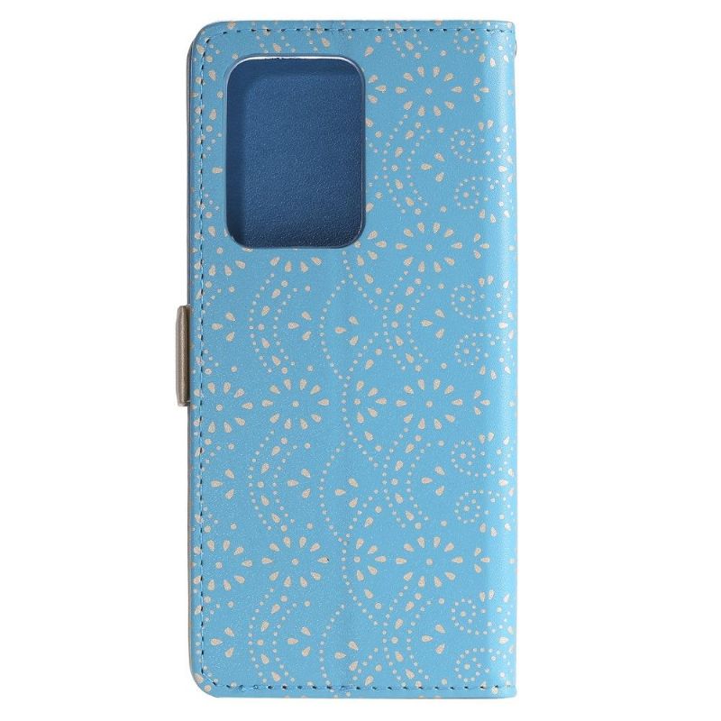 Flipové Pouzdro Na Huawei P40 Pro Romantická Krajka