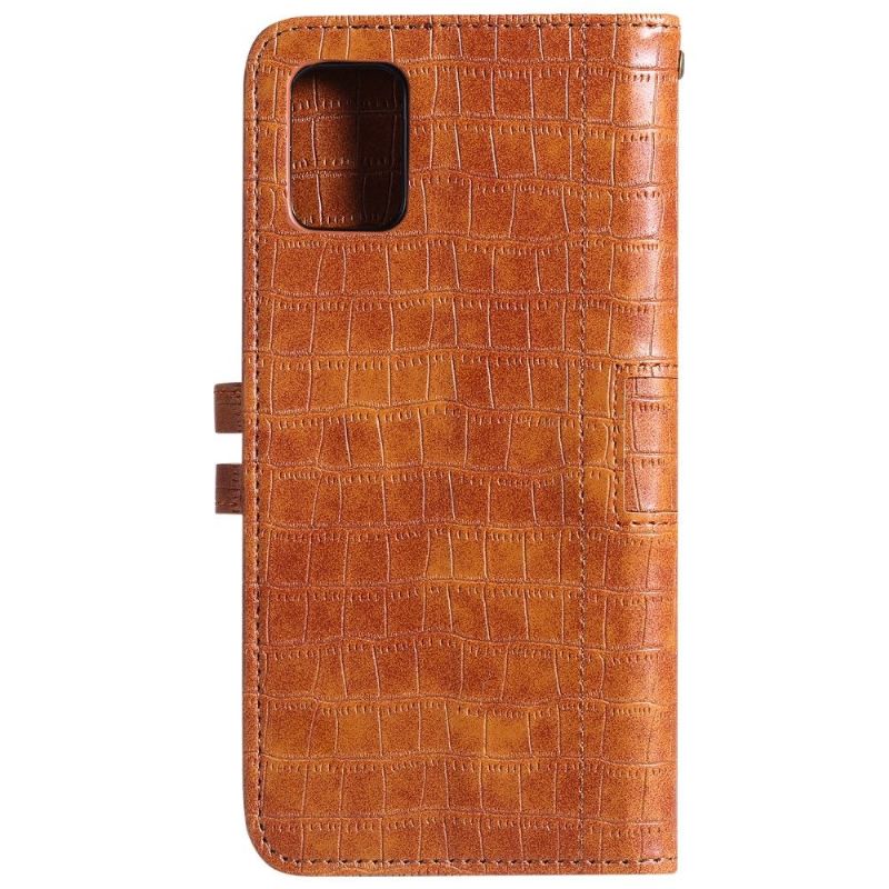 Flipové Pouzdro Na Huawei P40 Pro Styl Kůže S Efektem Croc