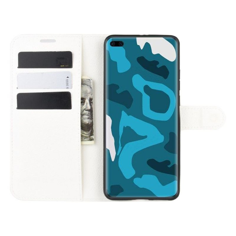 Kožené Pouzdro Na Huawei P40 Pro Peněženkové Pouzdro Stylová Kožená Peněženka