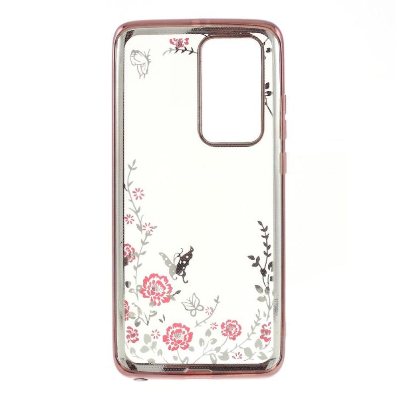 Kryt Na Huawei P40 Pro Květinová Jarní Transparentní