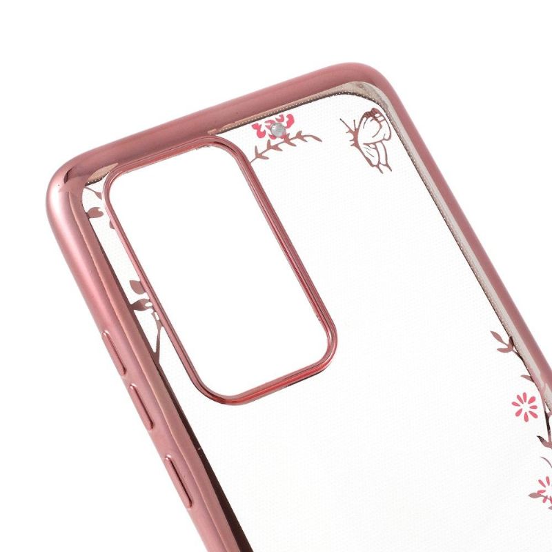 Kryt Na Huawei P40 Pro Květinová Jarní Transparentní