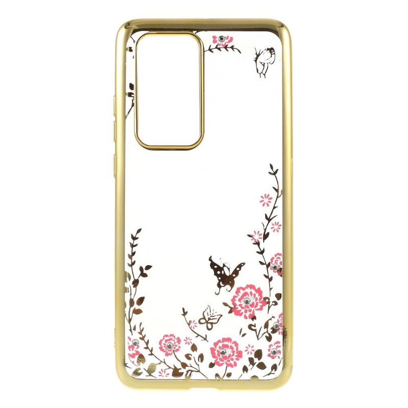 Kryt Na Huawei P40 Pro Květinová Jarní Transparentní