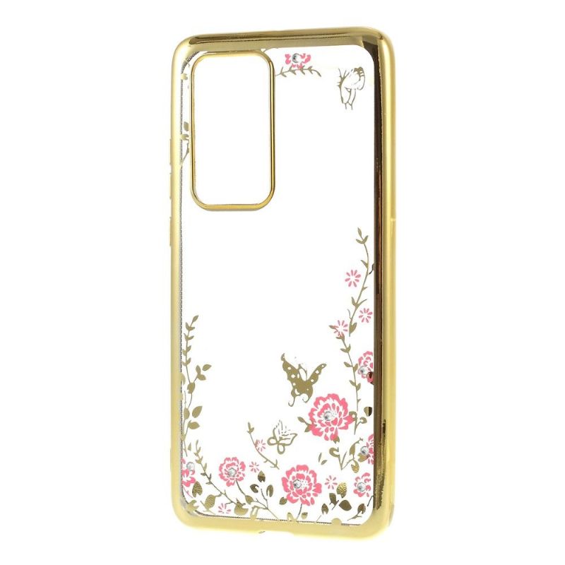 Kryt Na Huawei P40 Pro Květinová Jarní Transparentní