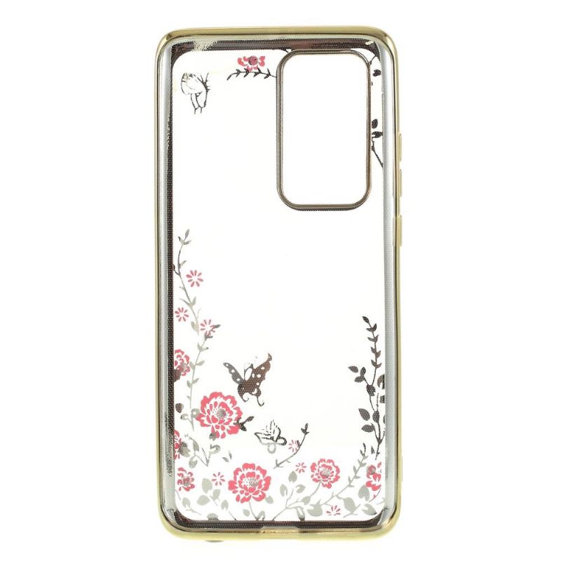 Kryt Na Huawei P40 Pro Květinová Jarní Transparentní