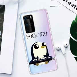 Kryt Na Huawei P40 Pro Piano S Tučňákem