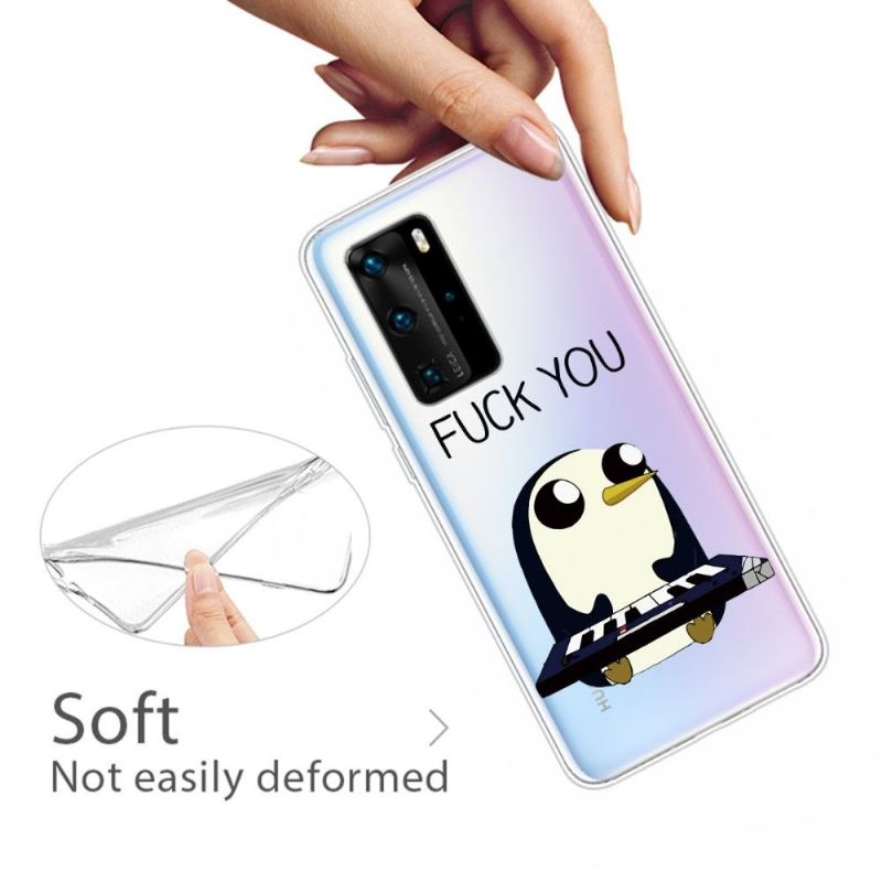 Kryt Na Huawei P40 Pro Piano S Tučňákem