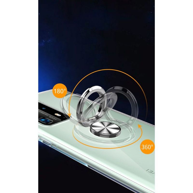 Kryt Na Huawei P40 Pro S Průhledným Magnetickým Kroužkem