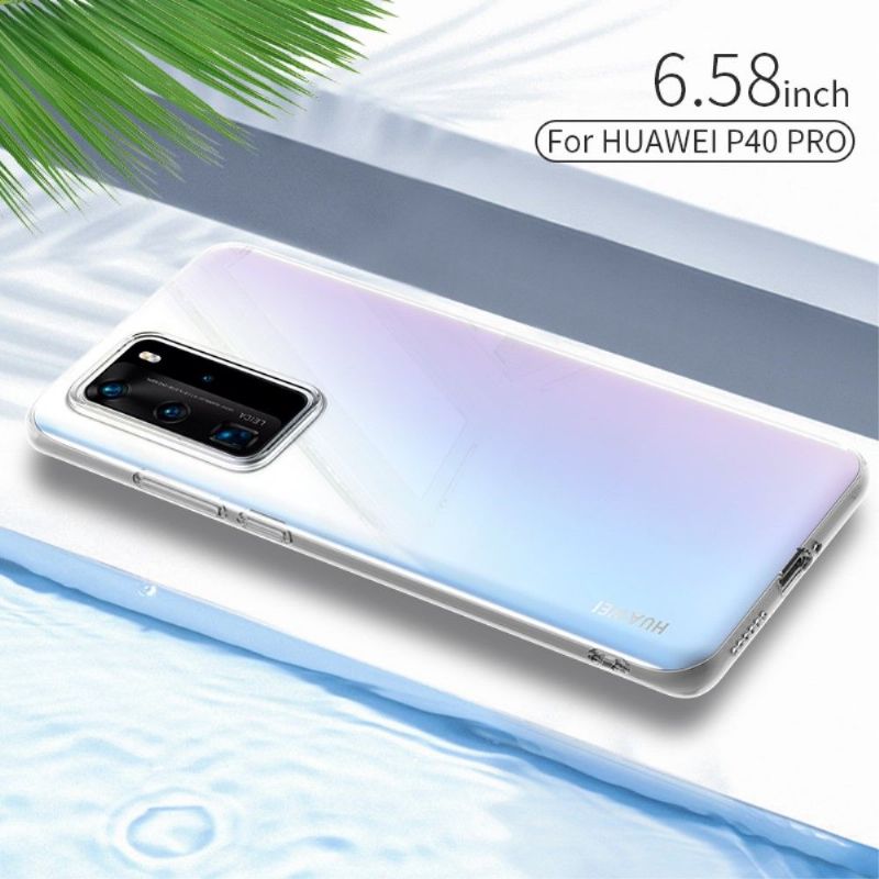 Kryt Na Huawei P40 Pro Transparentní Na Úrovni X