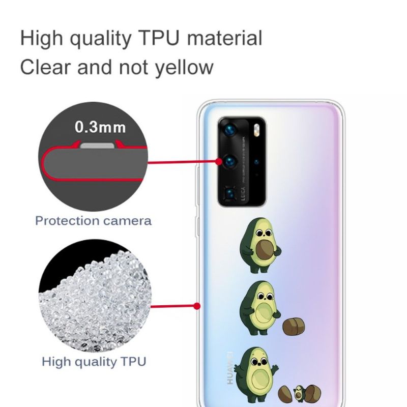 Kryty Na Mobil Na Huawei P40 Pro Avokádo