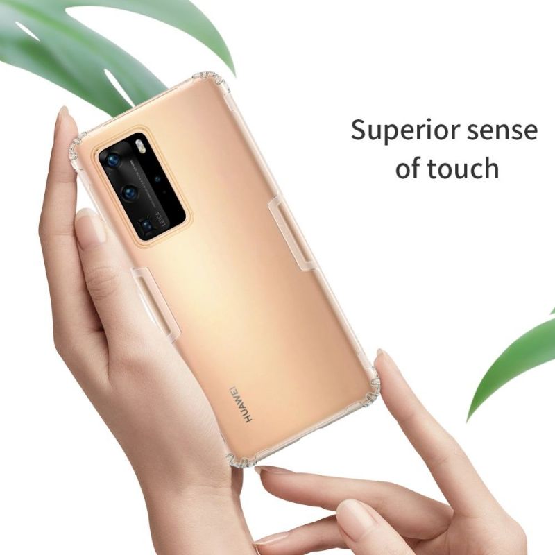 Kryty Na Mobil Na Huawei P40 Pro Nárazuvzdorné Zesílené Rohy Nillkin Nature