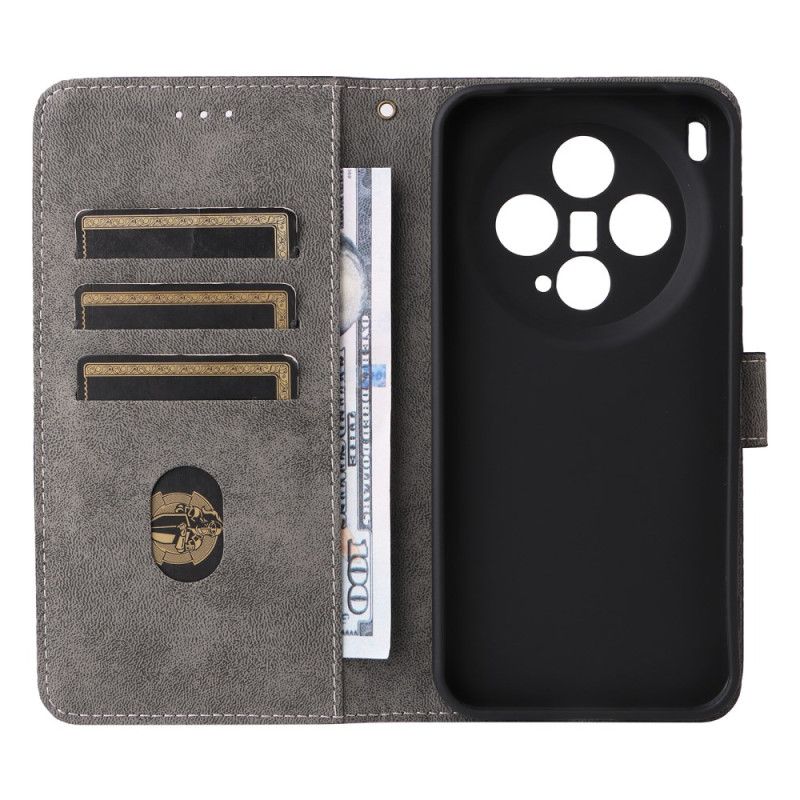 Kožený Kryt Vivo X300 Přívěsek S Semišovým Efektem