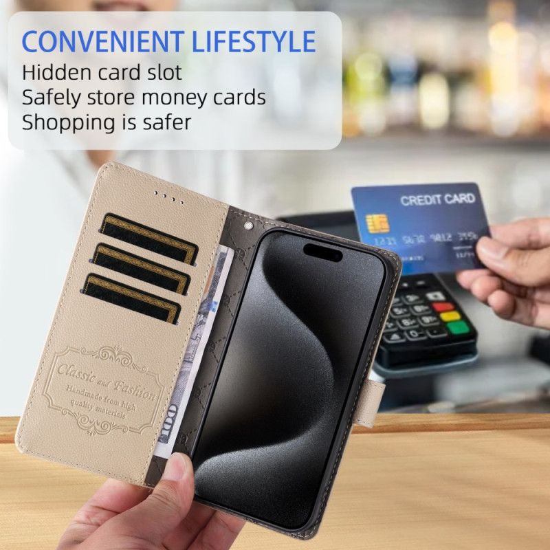 Kožený Kryt Vivo X300 Rfid Blokování