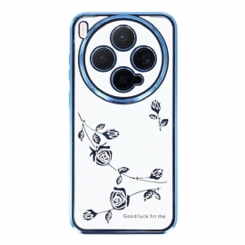 Kryt Vivo X300 Kadem Kamínky A Květinový Vzor