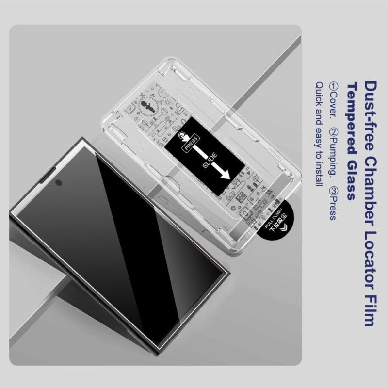 Ochranná Fólie Z Tvrzeného Skla Pro Instalační Rámeček Vivo X300 (kompatibilní S Odemknutím Otiskem Prstu)