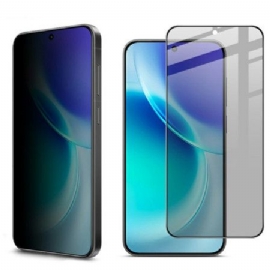 Ochranná Fólie Z Tvrzeného Skla Proti Špionážnímu Sledování Pro Vivo X300 Imak (kompatibilní S Odemknutím Otiskem Prstu)