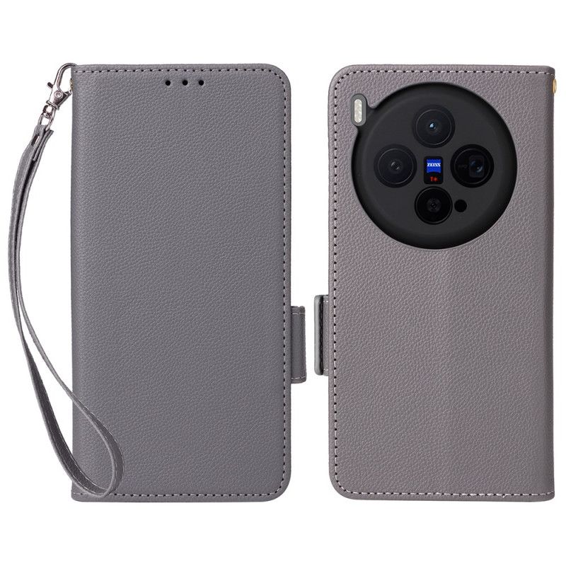 Peněženková Pouzdra Vivo X300 Kryty Na Mobil Přívěsek S Umělou Kůží