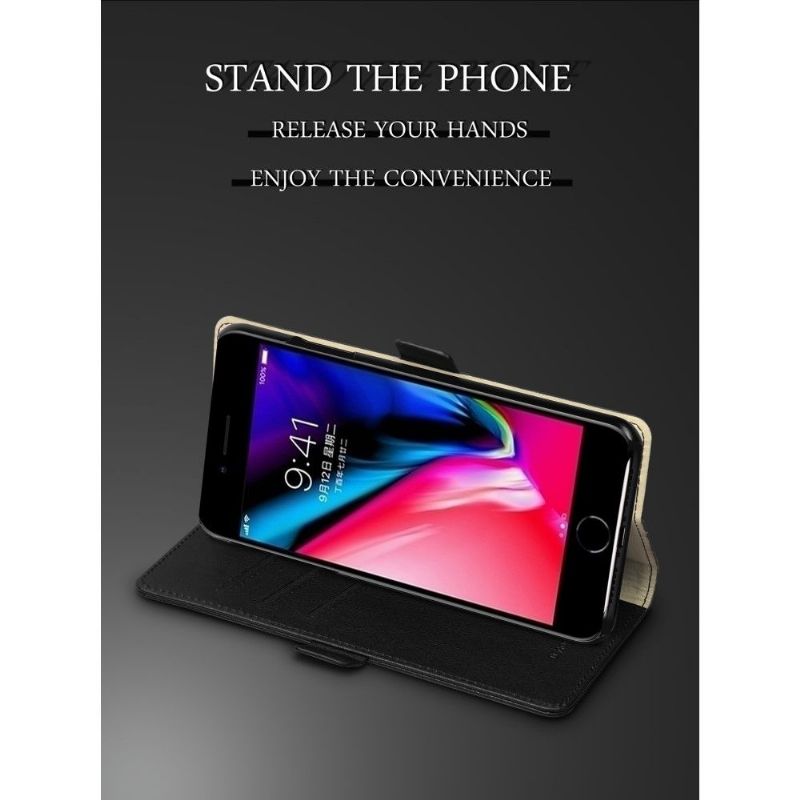 Flipové Pouzdro Na iPhone 7 / 8 / SE (2020) Umělá Kůže Řady Milo