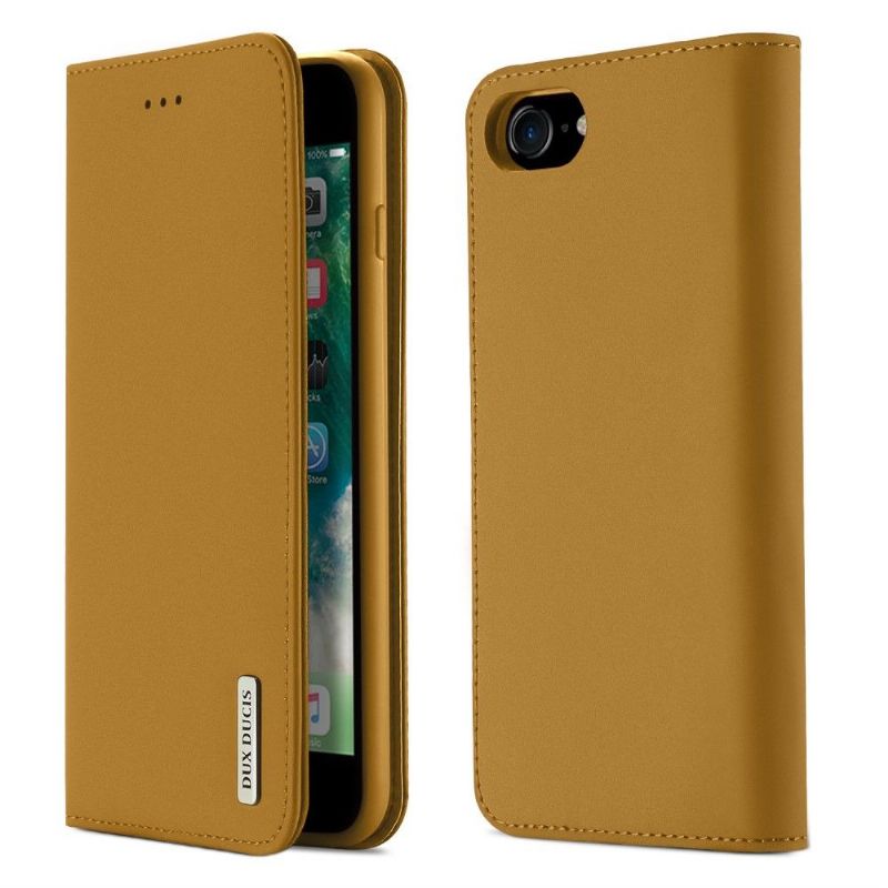 Kožené Pouzdro Na iPhone 7 / 8 / SE (2020) Přání Dux Ducis Premium