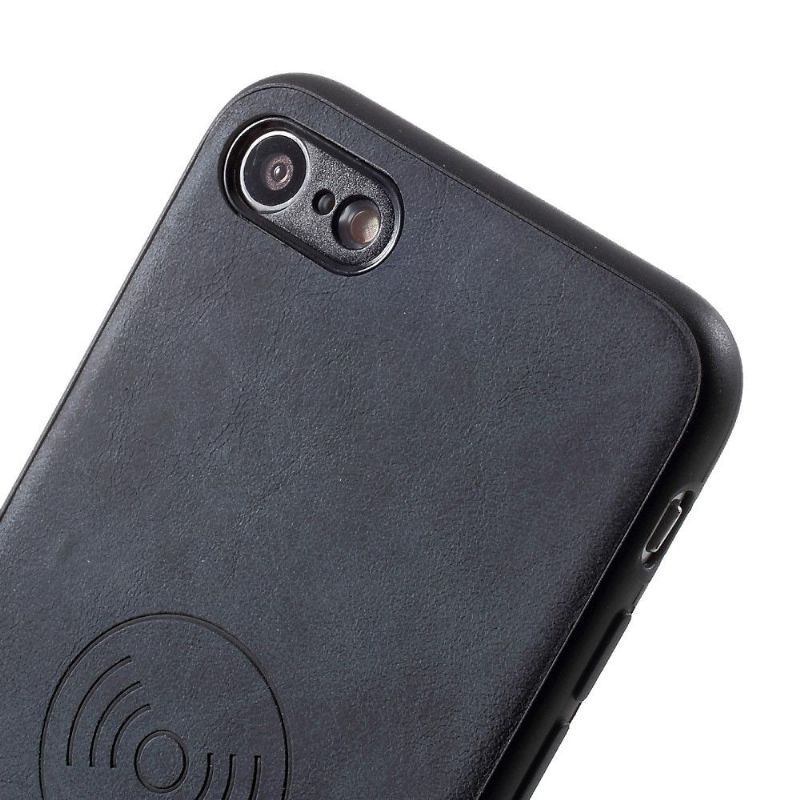 Kryt Na iPhone 7 / 8 / SE (2020) Magnetická Umělá Kůže
