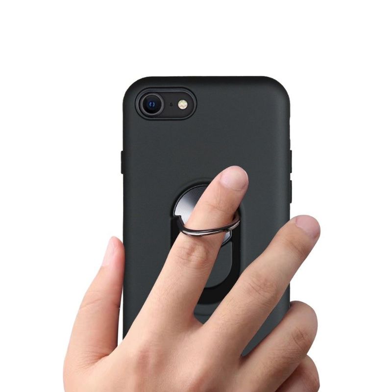 Kryt Na iPhone 7 / 8 / SE (2020) Matný Efekt S Podporou Na Zadní Straně