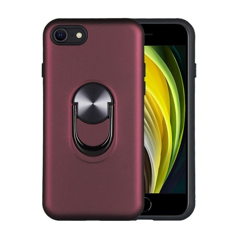 Kryt Na iPhone 7 / 8 / SE (2020) Matný Efekt S Podporou Na Zadní Straně